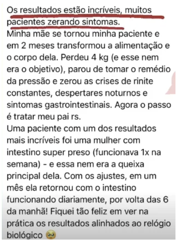 Depoimento de aluno sobre a experiência no Mini-curso de Dietoterapia Chinesa