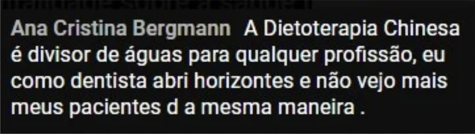 Depoimento de profissional de saúde sobre diagnóstico energético