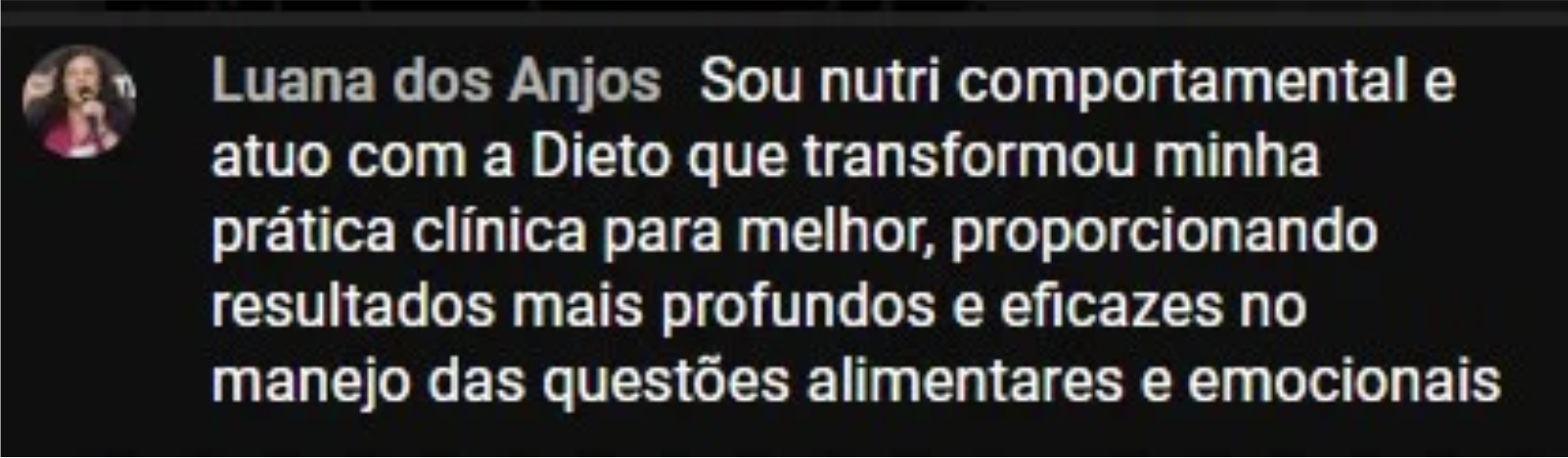 Depoimento de aluno do Mini-curso de Dietoterapia Chinesa na Prática Clínica
